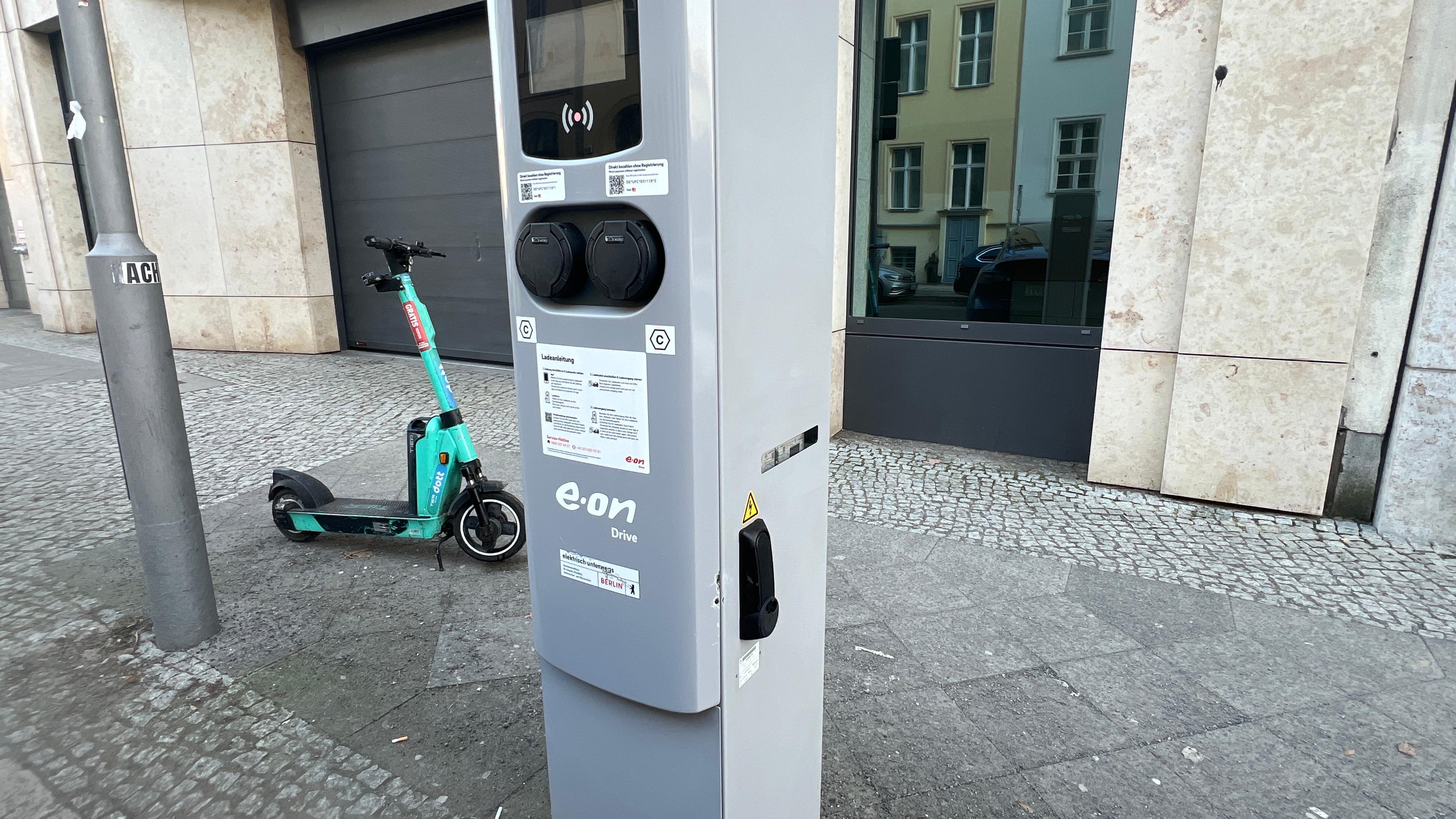 E.ON Drive Public Ladestation, Schumannstraße in Berlin