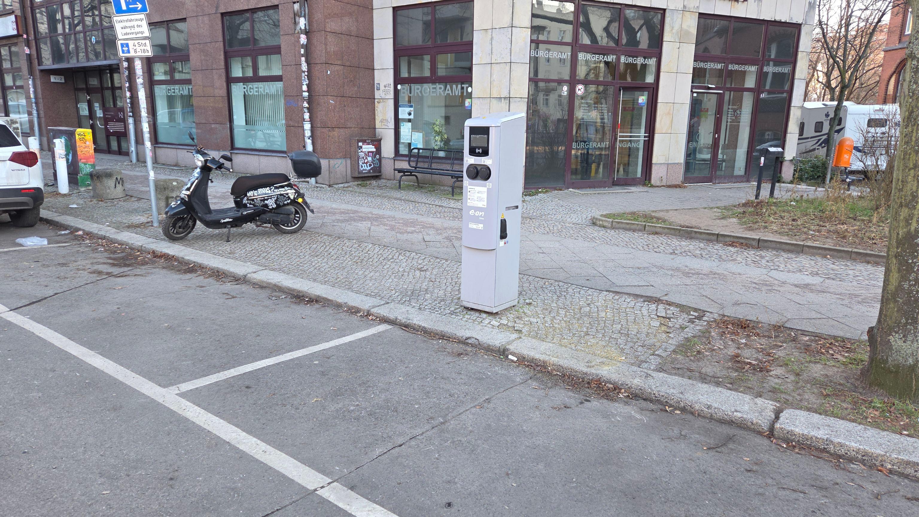 E.ON Drive Public Ladestation, Normannenstraße in Berlin