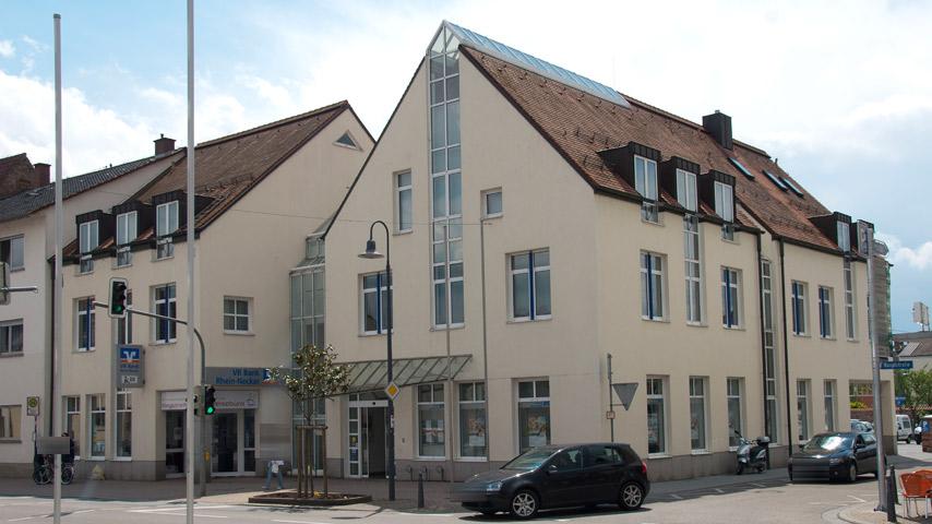 VR Bank Rhein-Neckar eG, Filiale Edingen, Rathausstraße in Edingen-Neckarhausen