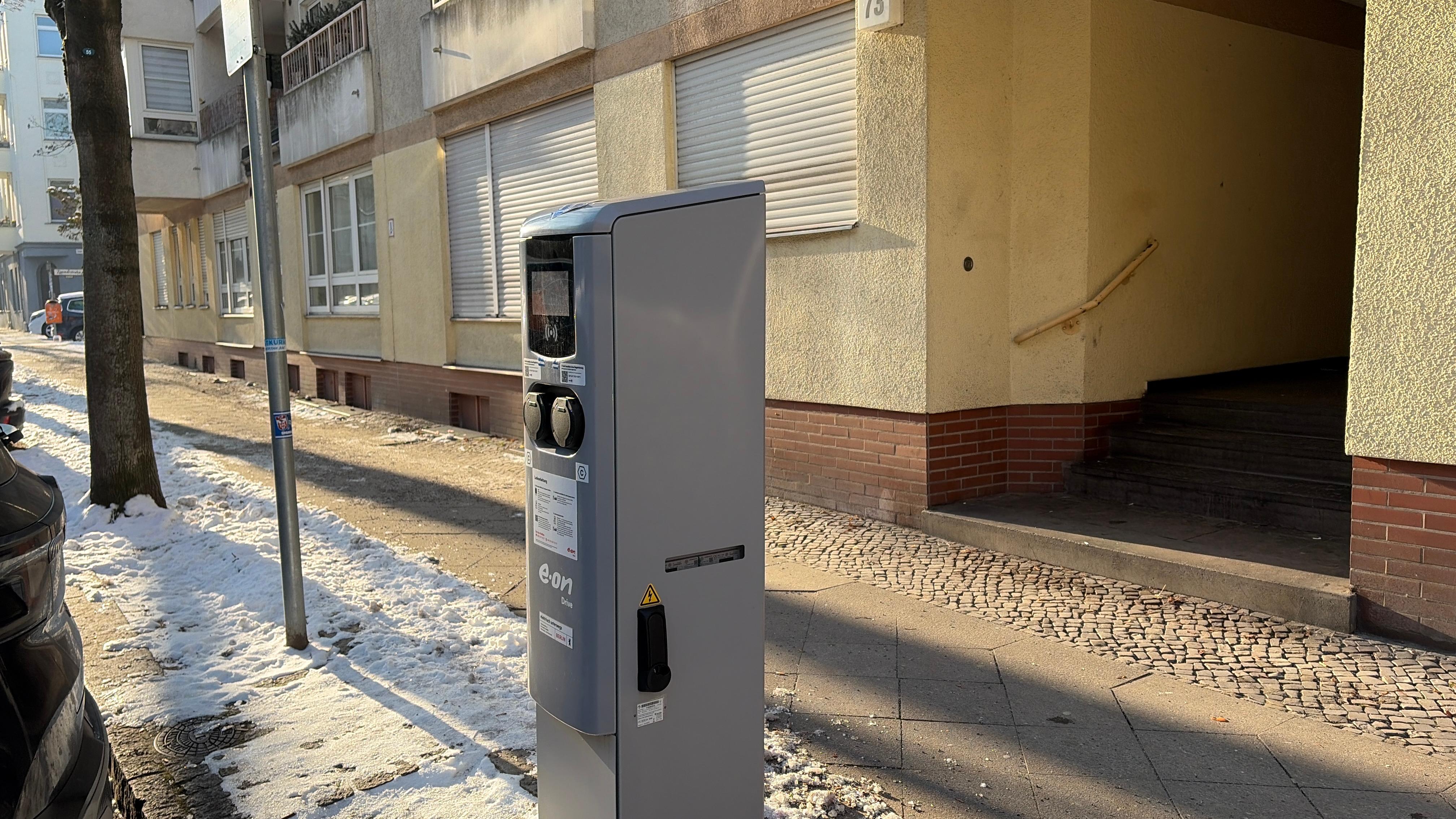 E.ON Drive Public Ladestation, Földerichstraße in Berlin