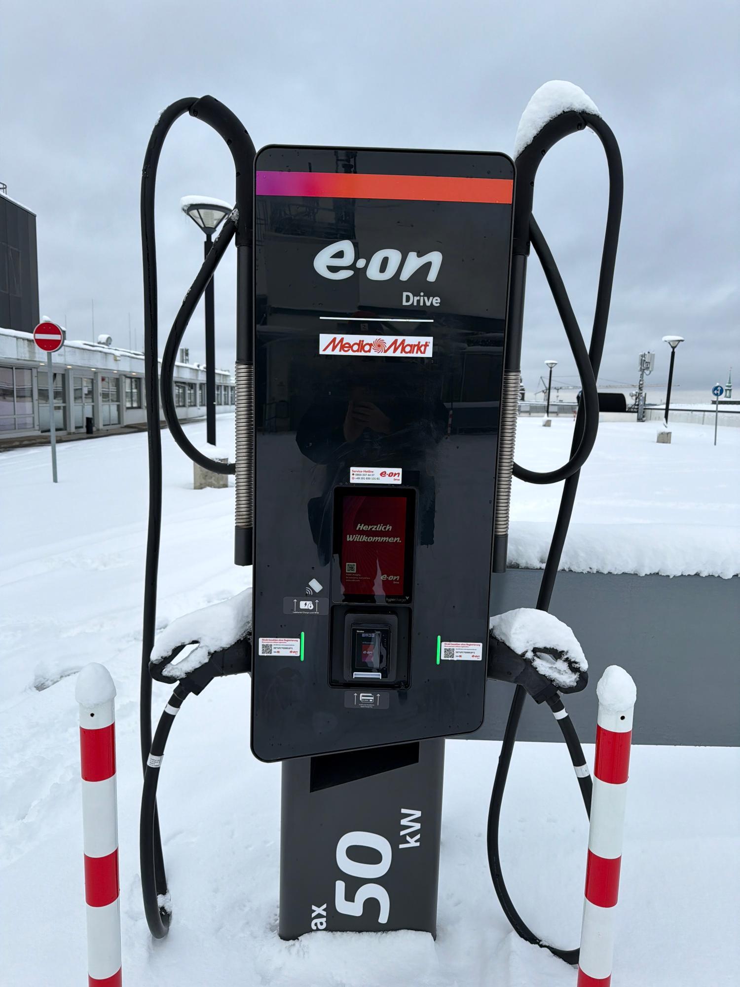 E.ON Drive Charging Station, Mönckebergstraße in Hamburg