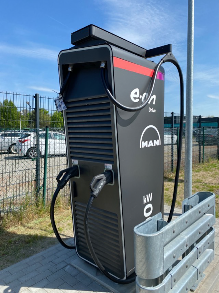 E.ON Drive Public Ladestation, Auto-Focus in Fürstenwalde