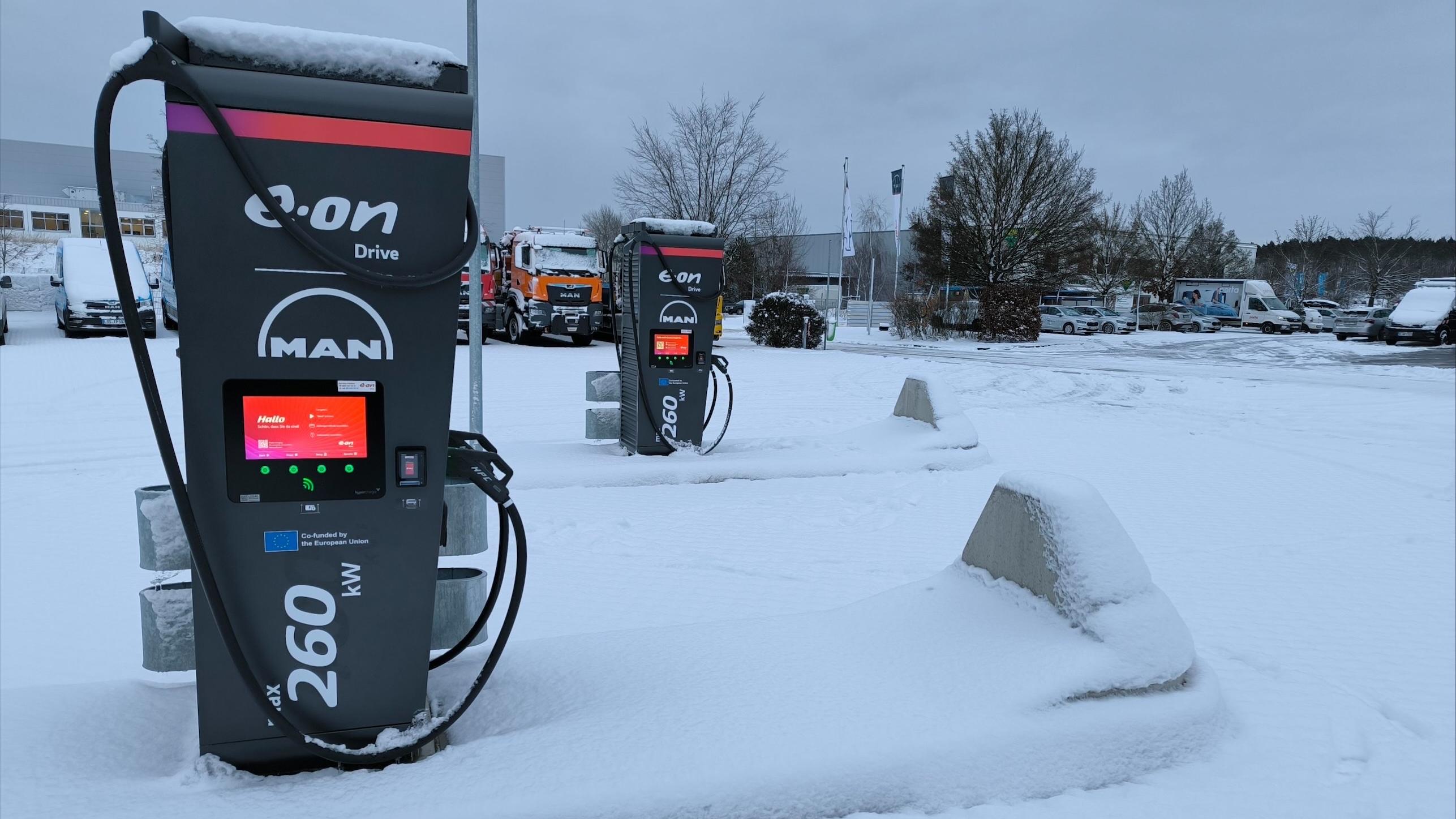 E.ON Drive Charging Station, Gewerbepark in Wildau