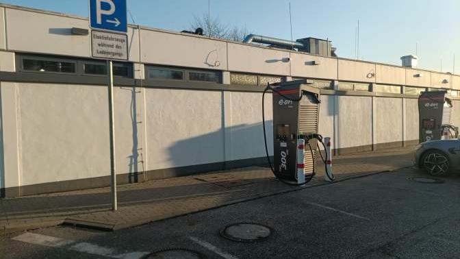 E.ON Drive Charging Station, A7 in Hamburg
