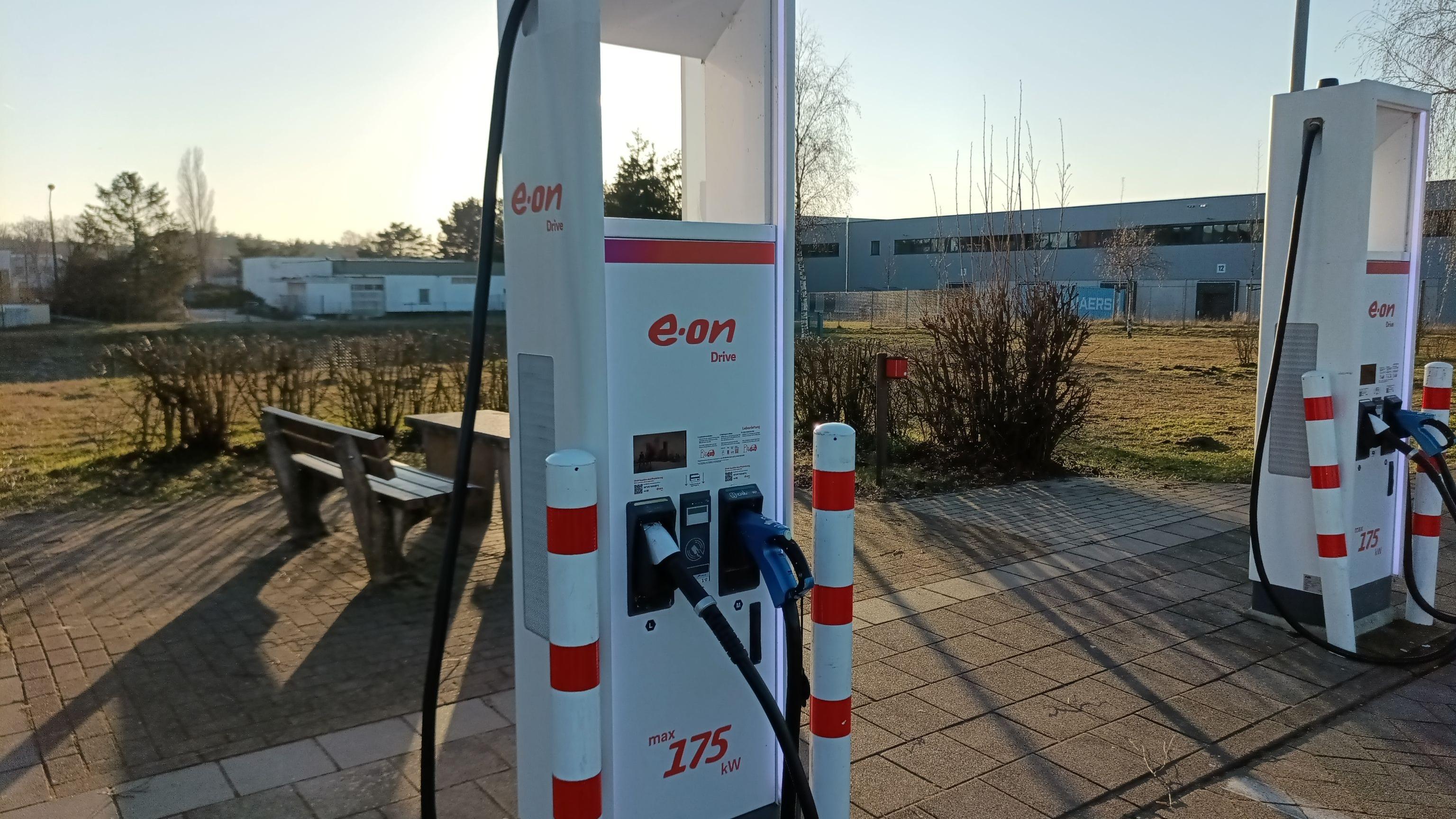 E.ON Drive Public Ladestation, A24 in Lüttow-Valluhn