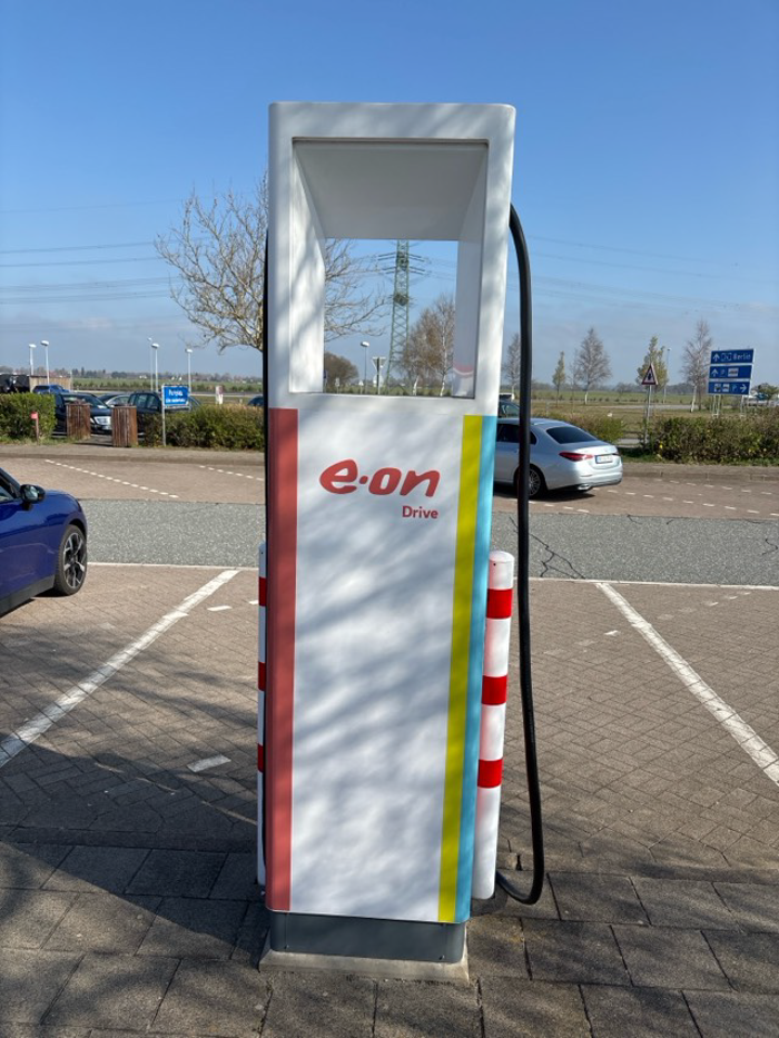 E.ON Drive Public Ladestation, A24 in Lüttow-Valluhn