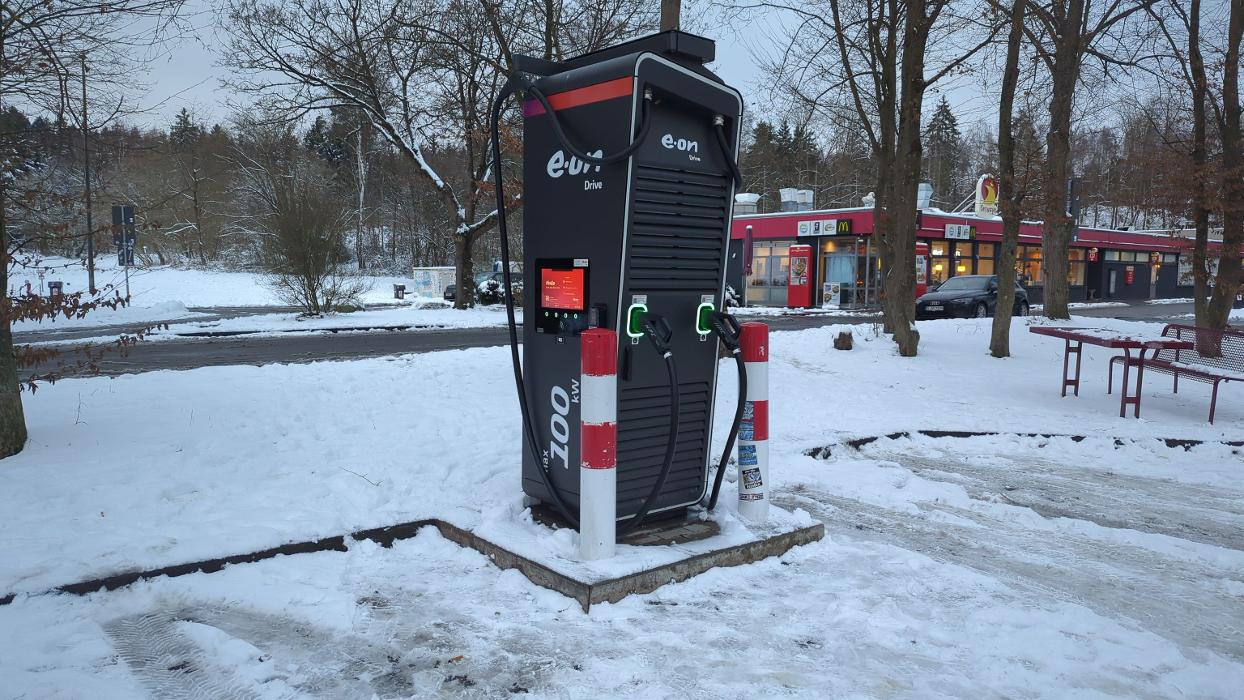E.ON Drive Charging Station, A44 in Diemelstadt