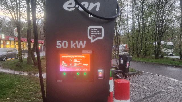 E.ON Drive Charging Station, A44 in Diemelstadt