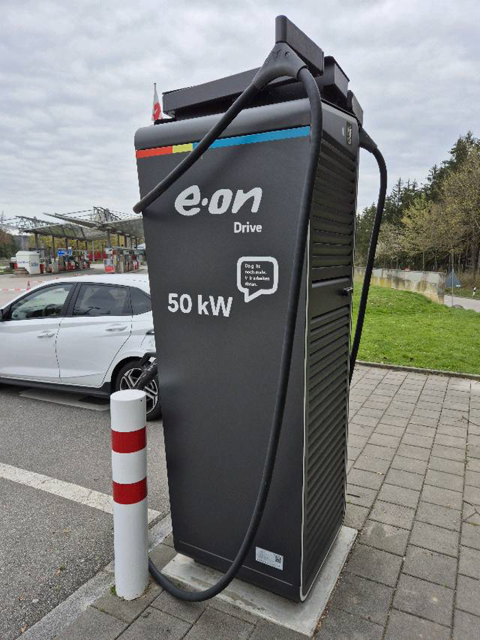E.ON Drive Charging Station, A93 in Pentling