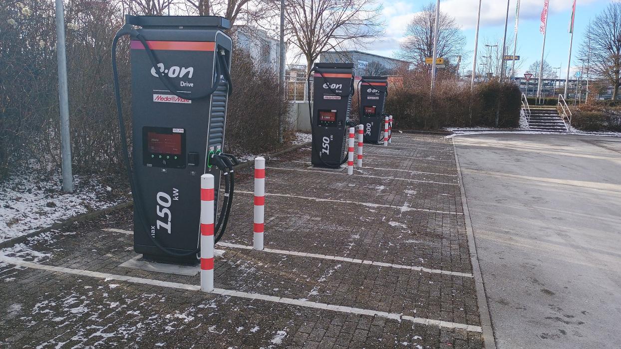 E.ON Drive Public Ladestation, Schönbachstraße in Augsburg