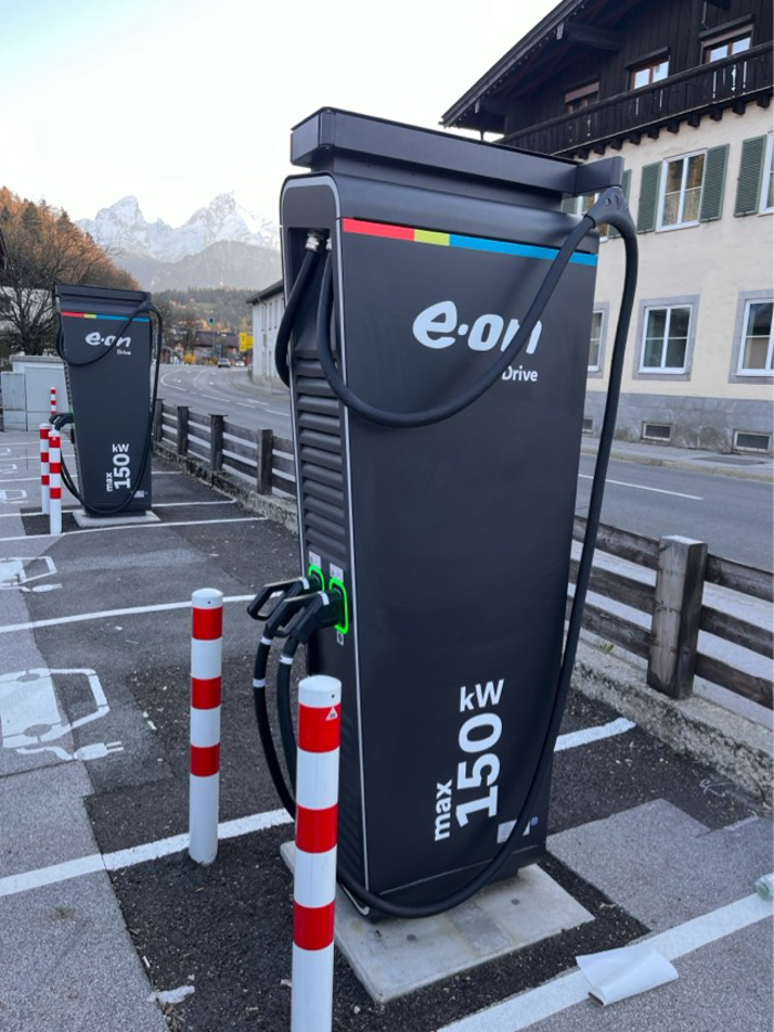 E.ON Drive Charging Station, Bergwerkstraße in Berchtesgaden