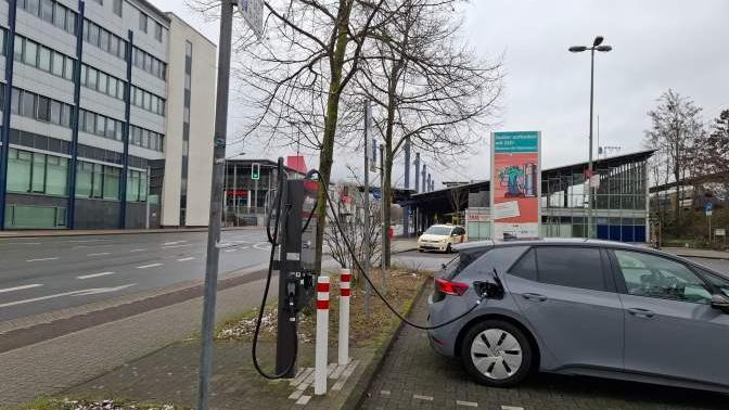 E.ON Drive Public Ladestation, Am Hauptbahnhof in Bottrop