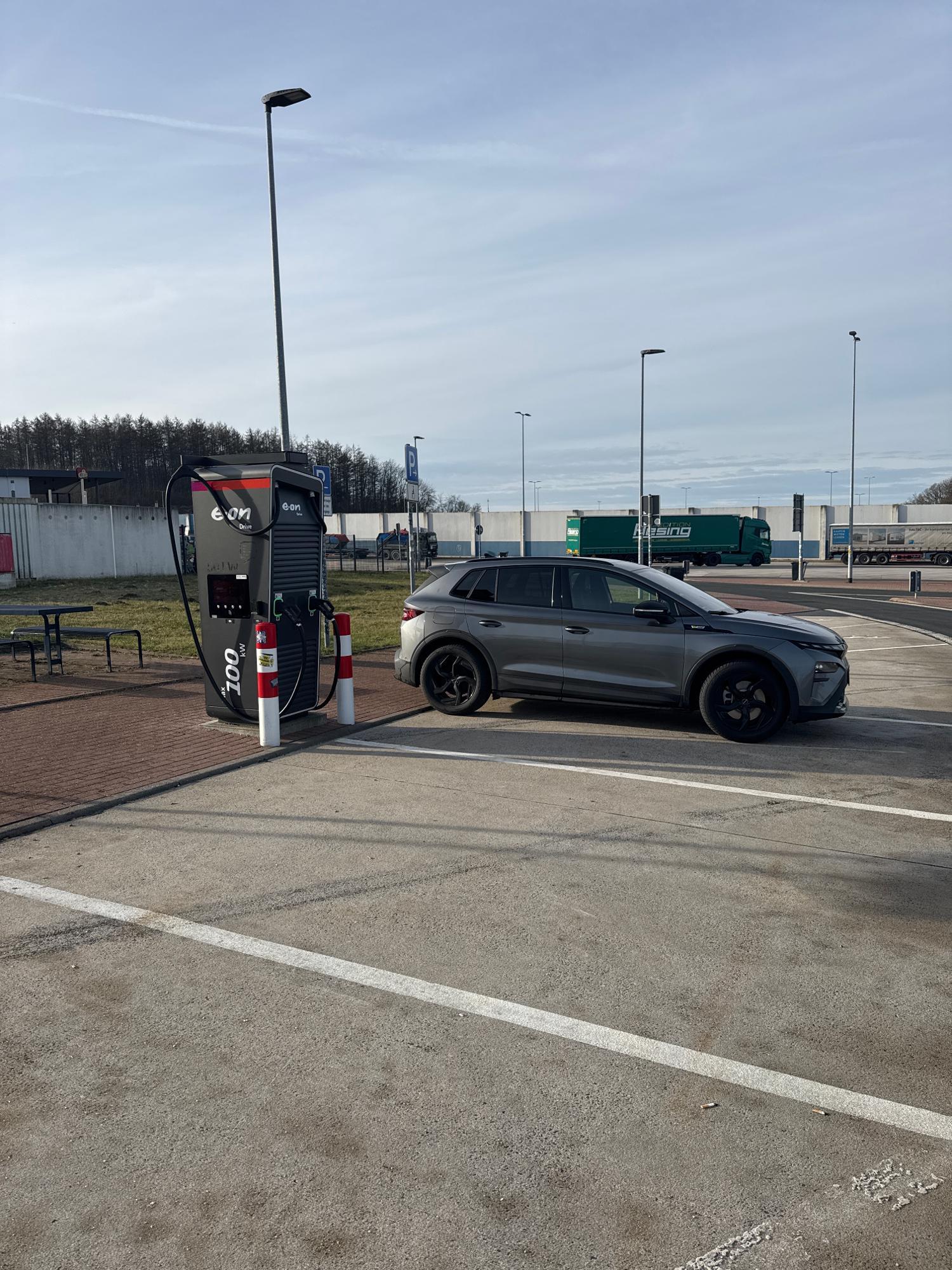 E.ON Drive Charging Station, A45 in Lüdenscheid