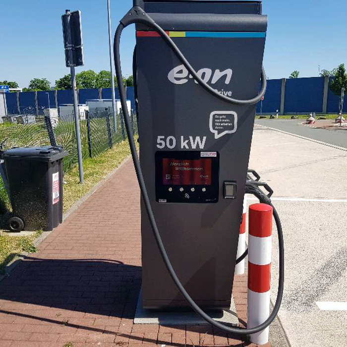 E.ON Drive Charging Station, A45 in Lüdenscheid