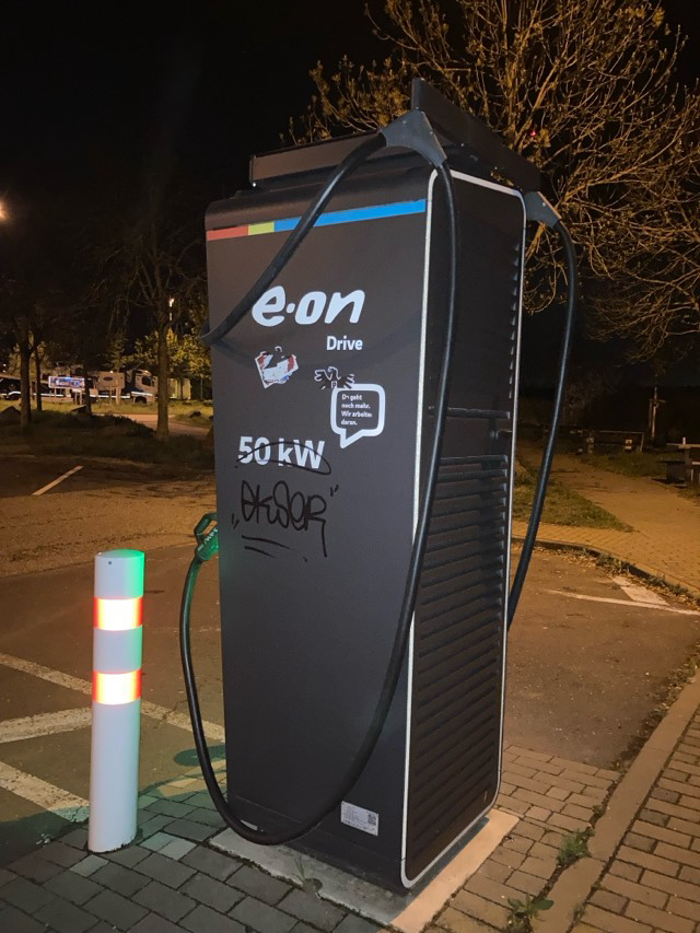 E.ON Drive Charging Station, A5 in Ober-Mörlen