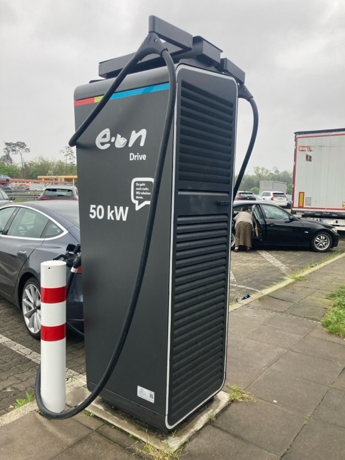 E.ON Drive Charging Station, A5 in Sandhausen