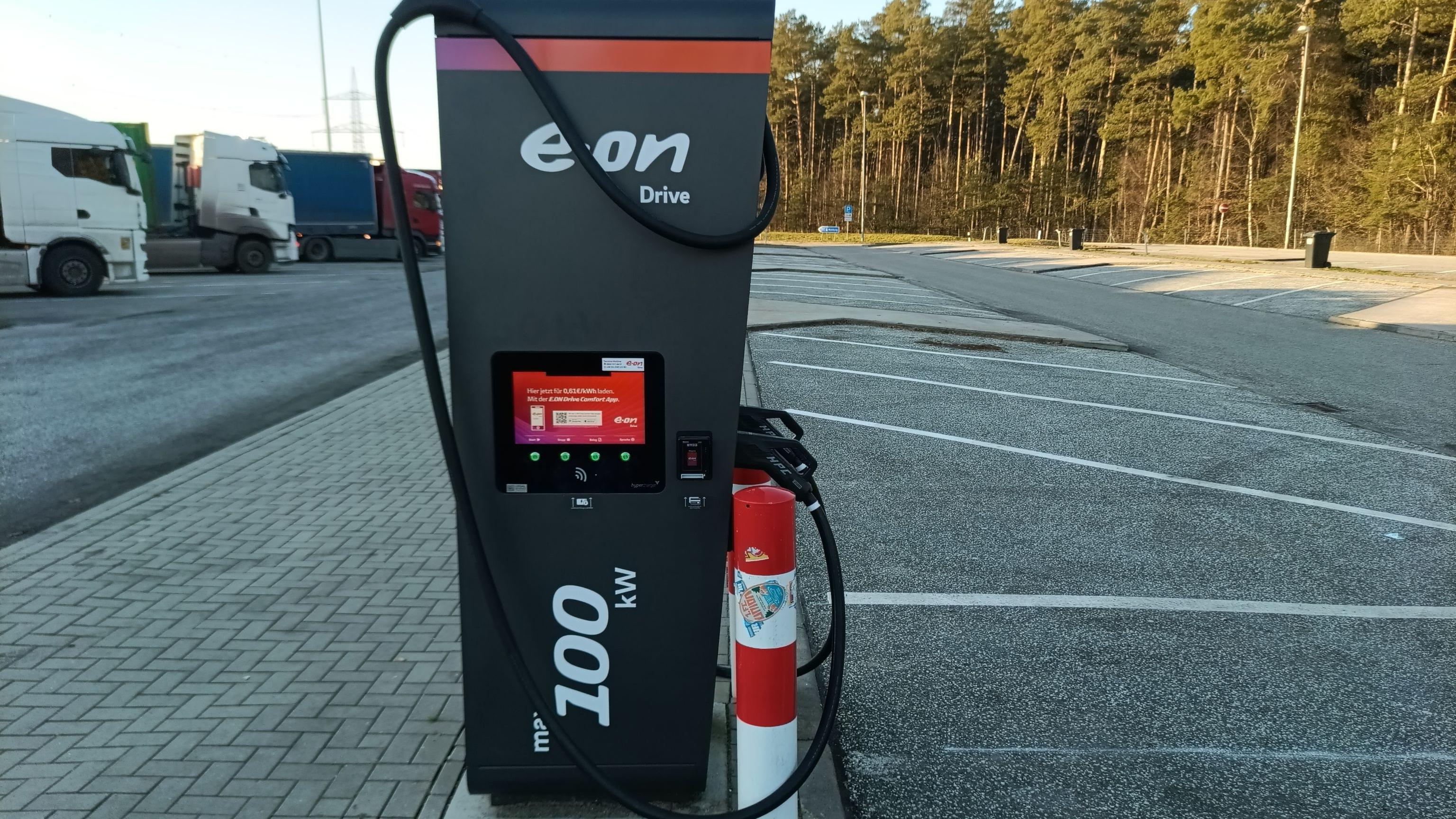 E.ON Drive Charging Station, A24 in Gudow