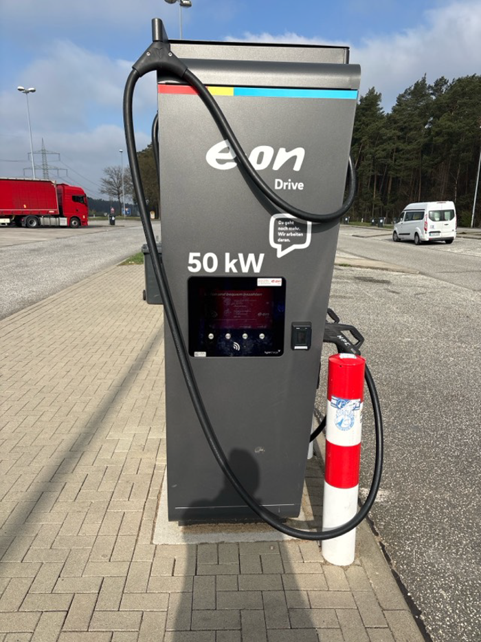 E.ON Drive Charging Station, A24 in Gudow