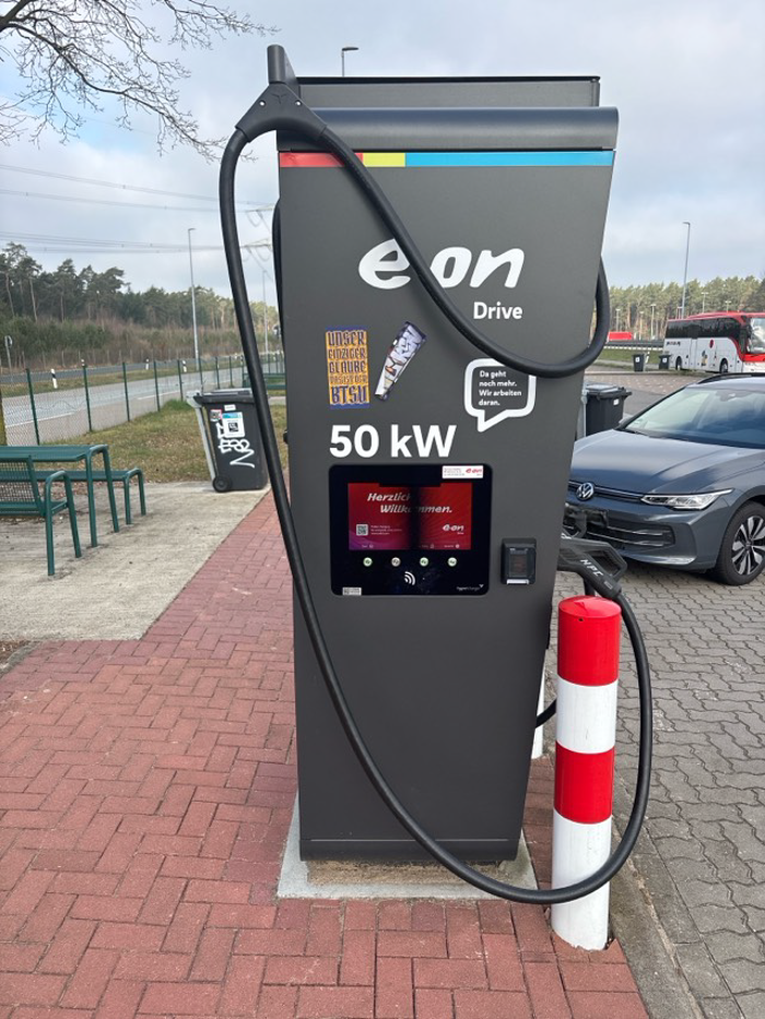 E.ON Drive Charging Station, A24 in Gudow