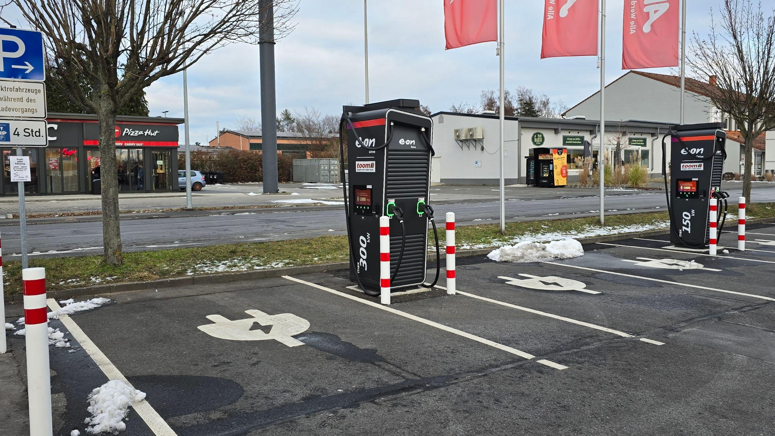 E.ON Drive Public Ladestation, Daimlerstraße in Alzenau