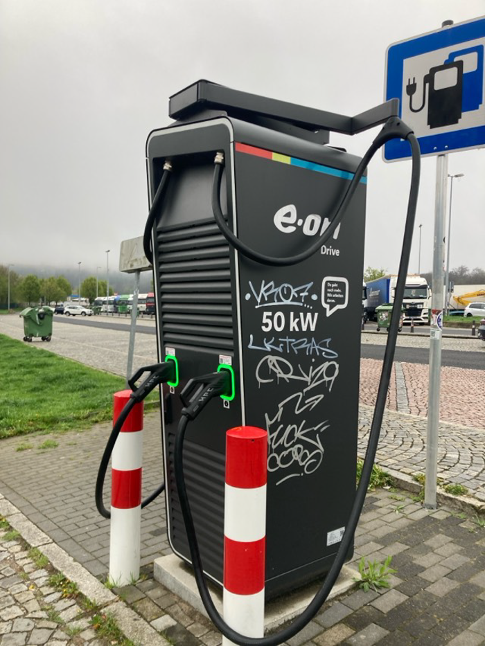 E.ON Drive Charging Station, A3 in Weibersbrunn