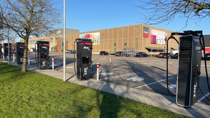 E.ON Drive Public Ladestation, Industrieweg in Harrislee