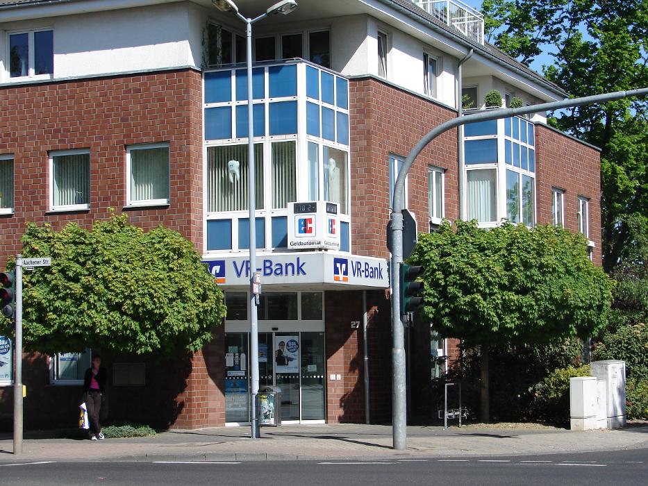 VR-Bank eG - Region Aachen, Geldautomat Mariadorf, Aachener Straße in Alsdorf