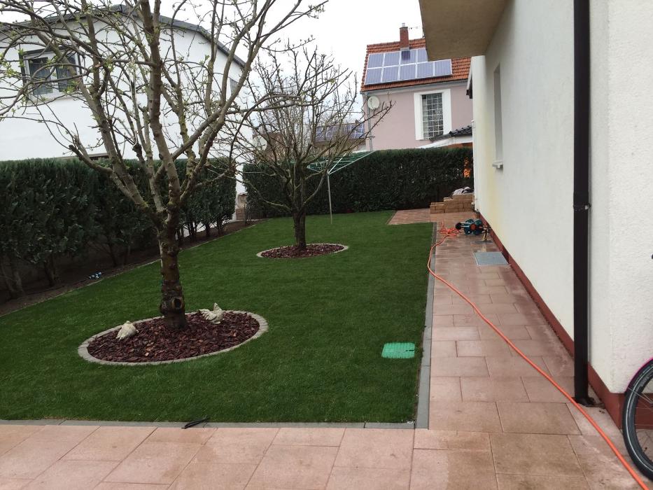 UTLU Gartengestaltung, An der Tuchbleiche in Bürstadt