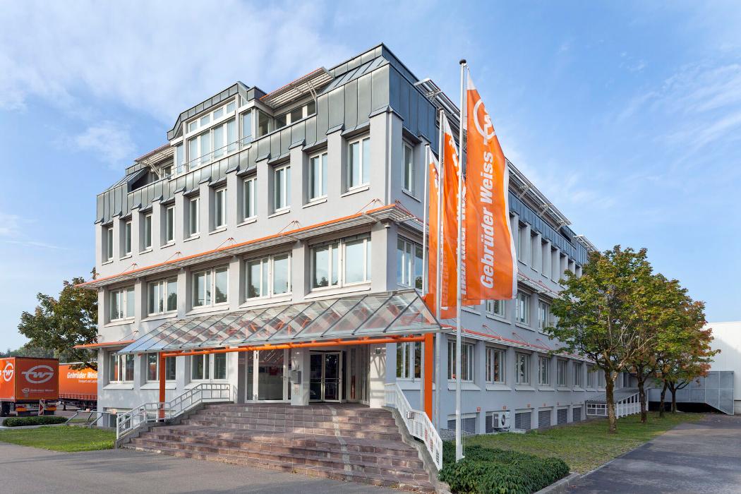 Gebrüder Weiss GmbH, Internationale Verkehre Lauterach - Spedition für Landverkehr, Bundesstraße in Lauterach