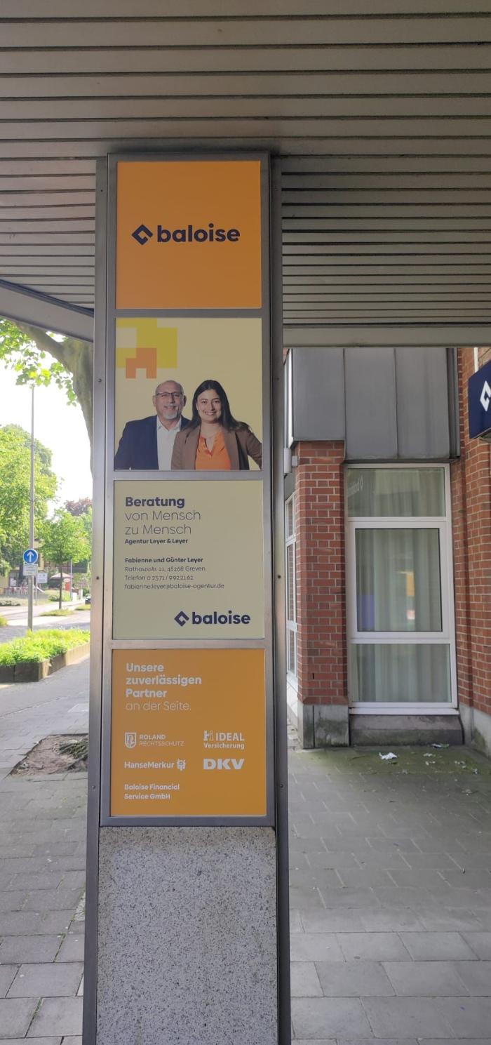 Günter Leyer Baloise Agentur in Greven, Rathausstraße in Greven