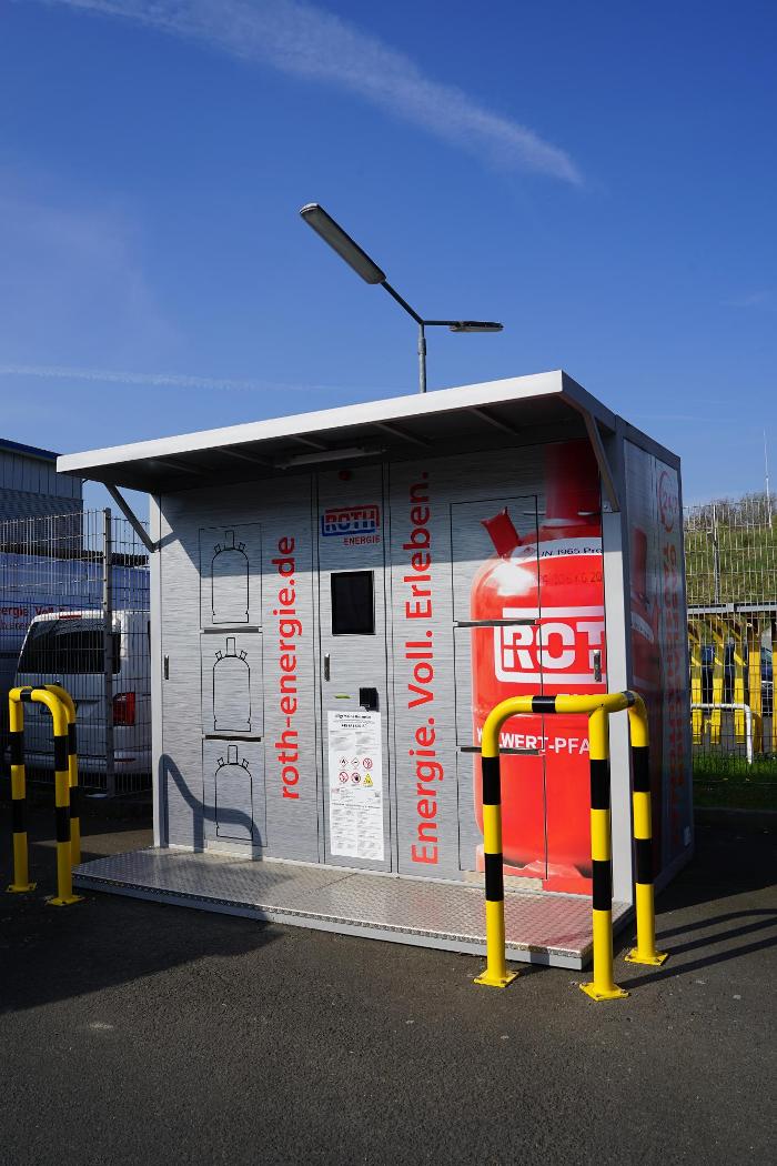 ROTH Energie Flaschengas-Tauschautomat, Europastraße in Gießen