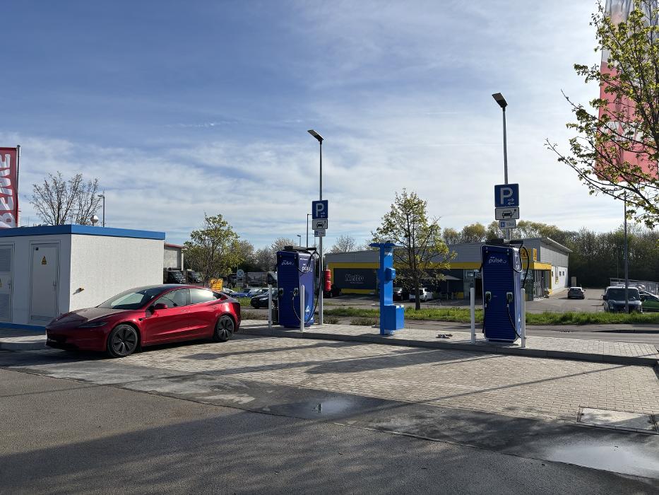 Aral pulse Ladestation, Baiershofener Straße in Westhausen