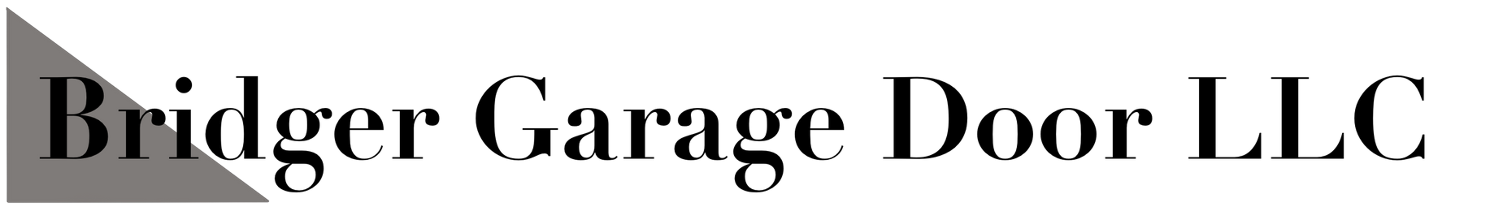 Bridger Garage Door Logo