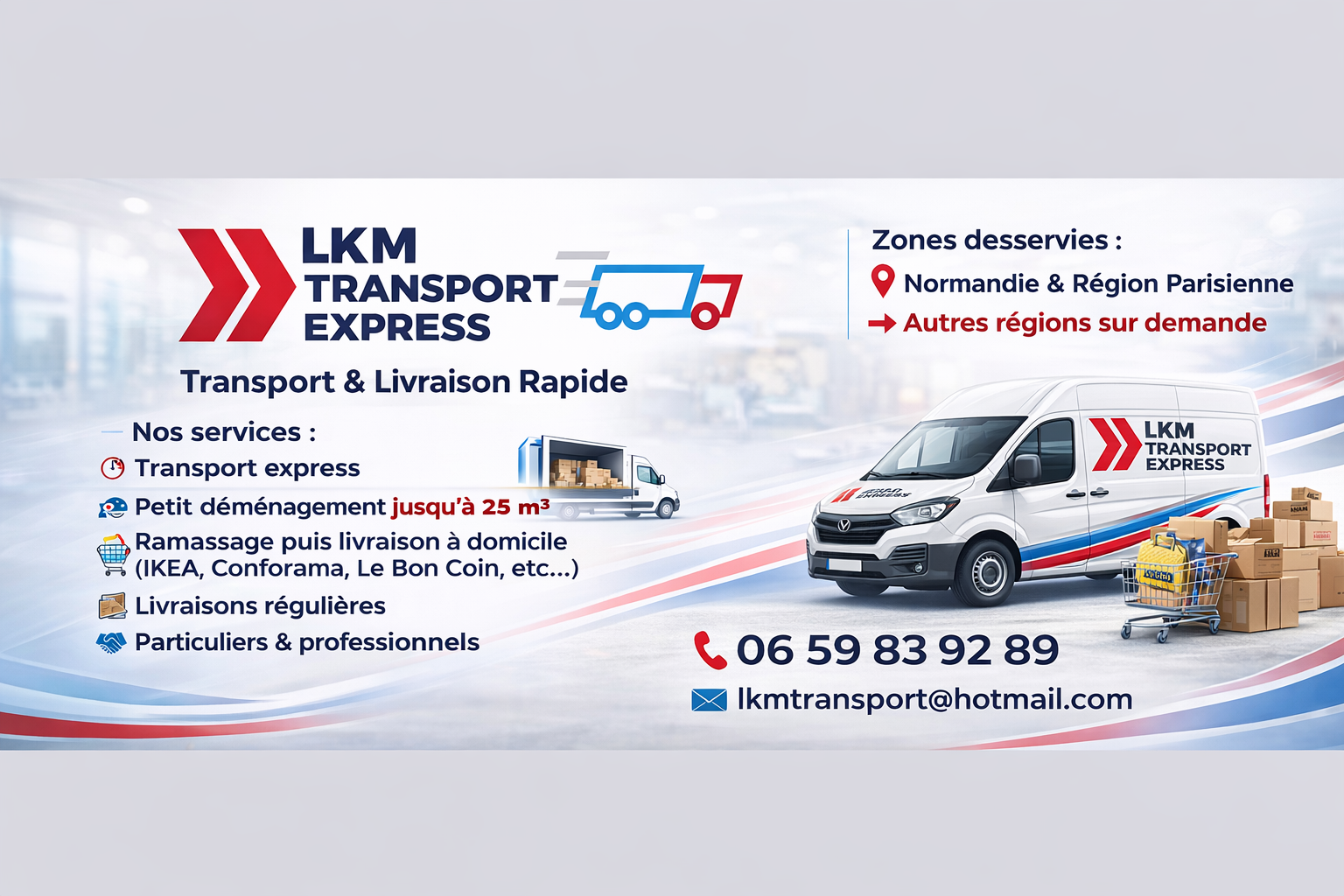 LKM Transport Express emballage d'expédition (entreprise)