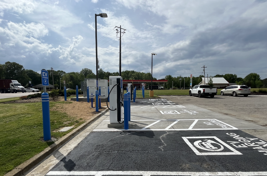 EVgo Car Charging Station - New Albany, MS