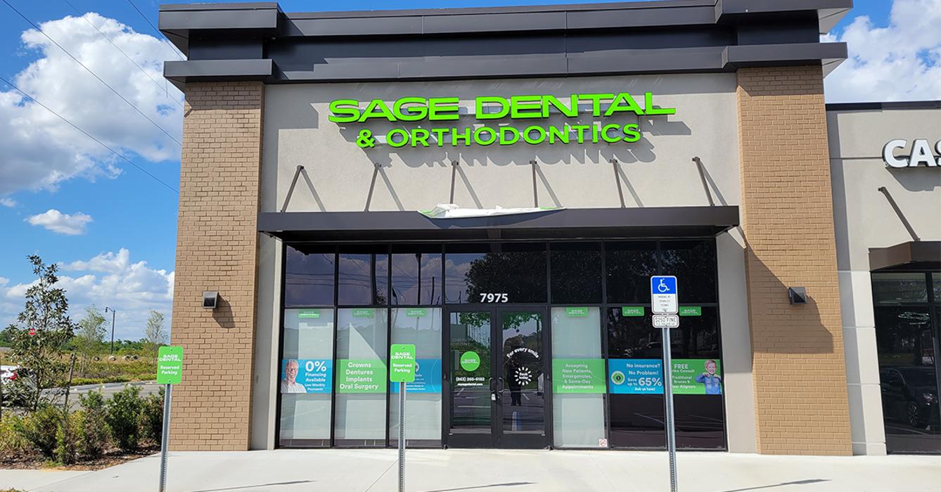 Sage Dental of Reunion Village Logo