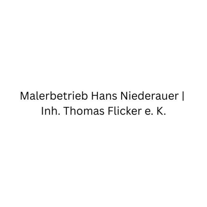 Malerbetrieb Hans Niederauer | Inh. Thomas Flicker e. K. in Zweibrücken