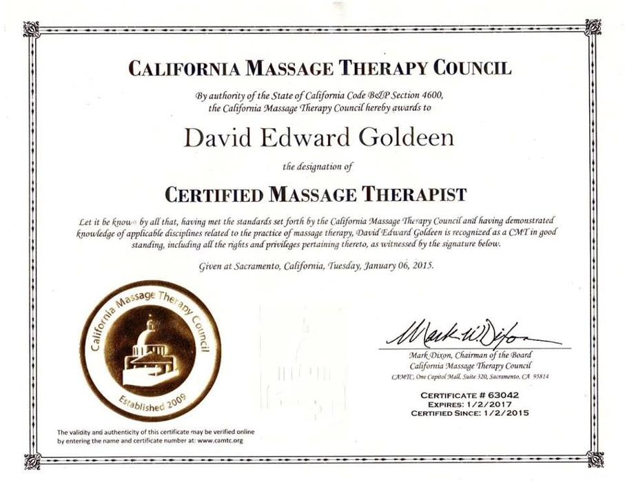Goldeen Myofascial Release Therapy - San Luis Obispo, CA