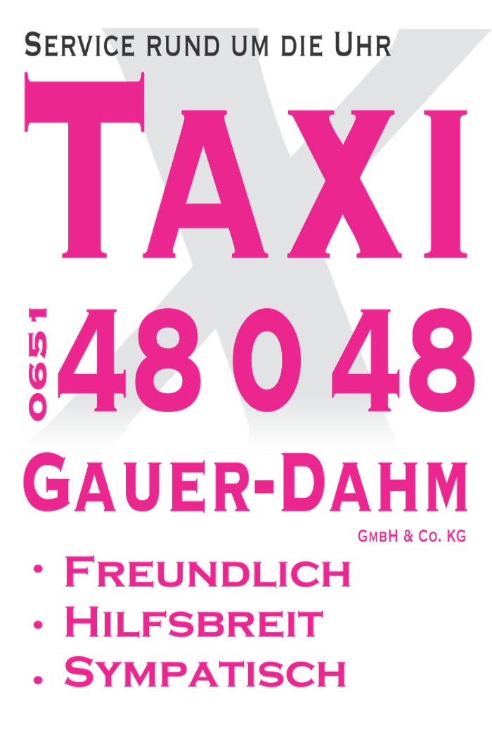 Taxi Gauer-Dahm Taxiunternehmen in Trier