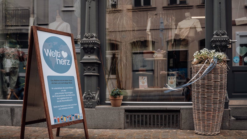 Fair Fashion Store Weltherz, Theaterstraße in Landau in der Pfalz