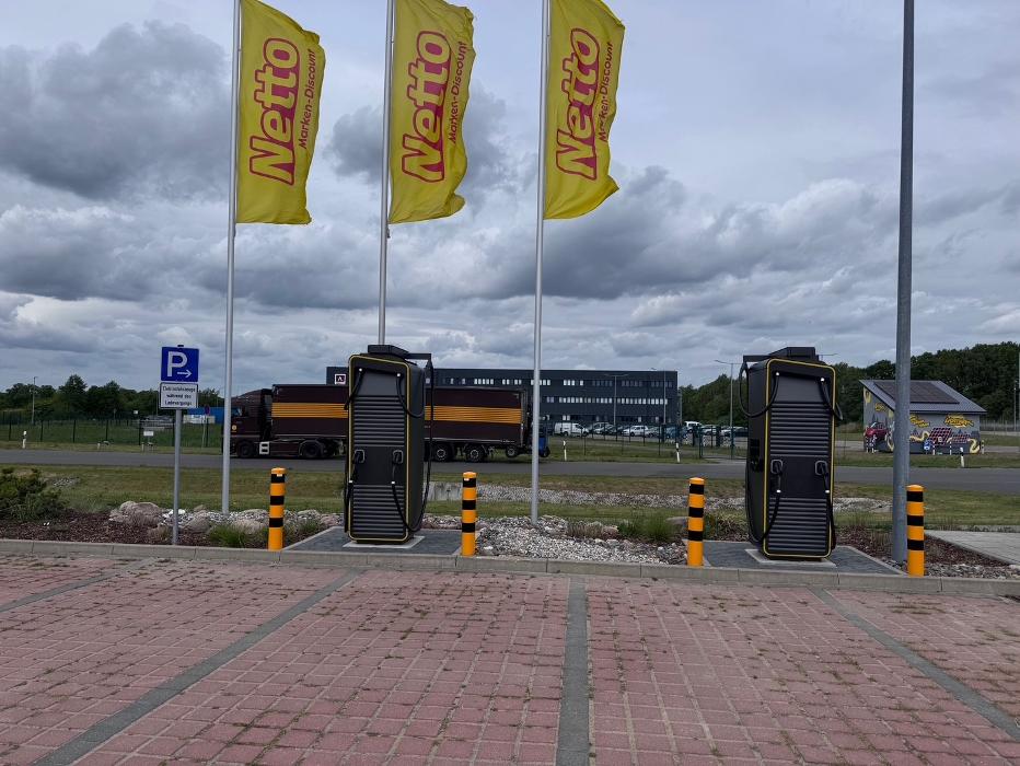 ORLEN CHARGE Ladestation, Pommerndreieck in Süderholz