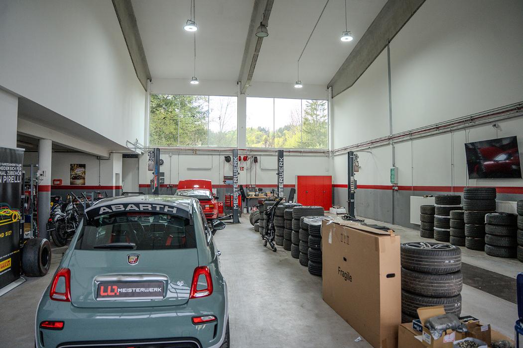 MEISTERWERK KFZ-Technik, Gewerbestraße in Plainfeld