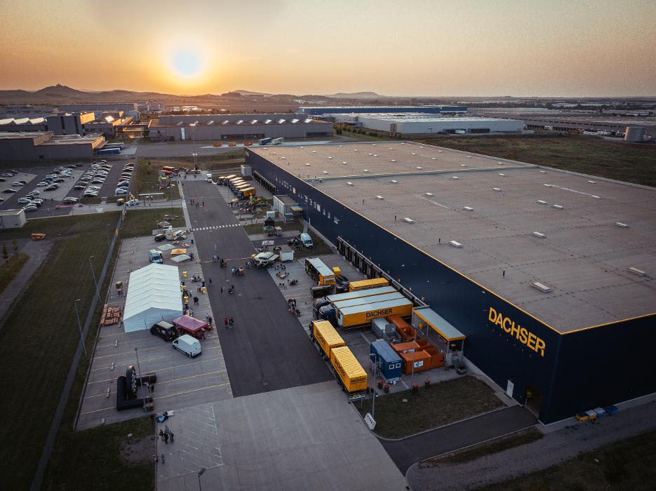 DACHSER SE Logistikzentrum Erfurt, Industriestraße in Amt Wachsenburg