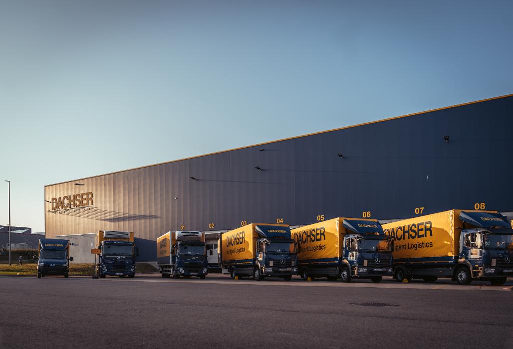 DACHSER SE Logistikzentrum Erfurt, Industriestraße in Amt Wachsenburg