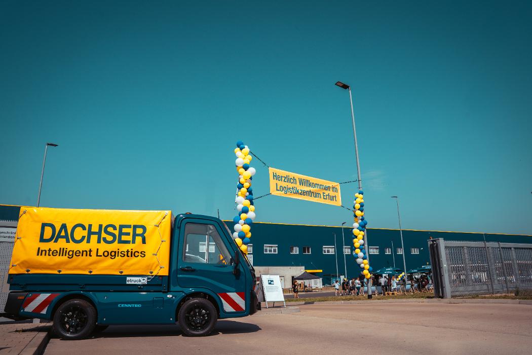 DACHSER SE Logistikzentrum Erfurt, Industriestraße in Amt Wachsenburg