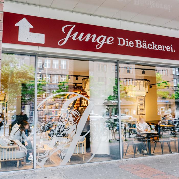 Junge Die Bäckerei., Sophienblatt in Kiel