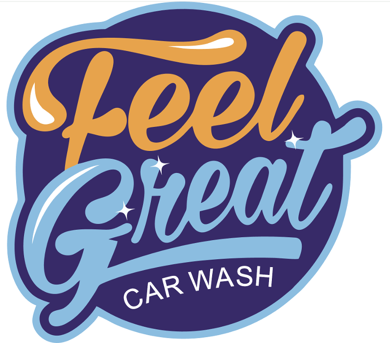Feel Great Car Wash Logo
