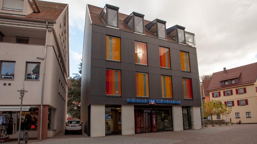 Vereinigte Volksbanken eG - Hauptstelle Calw, Lederstraße in Calw