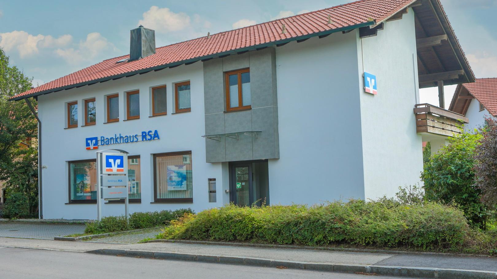 Bankhaus RSA eG, Geschäftsstelle Albaching, Am Sportplatz in Albaching