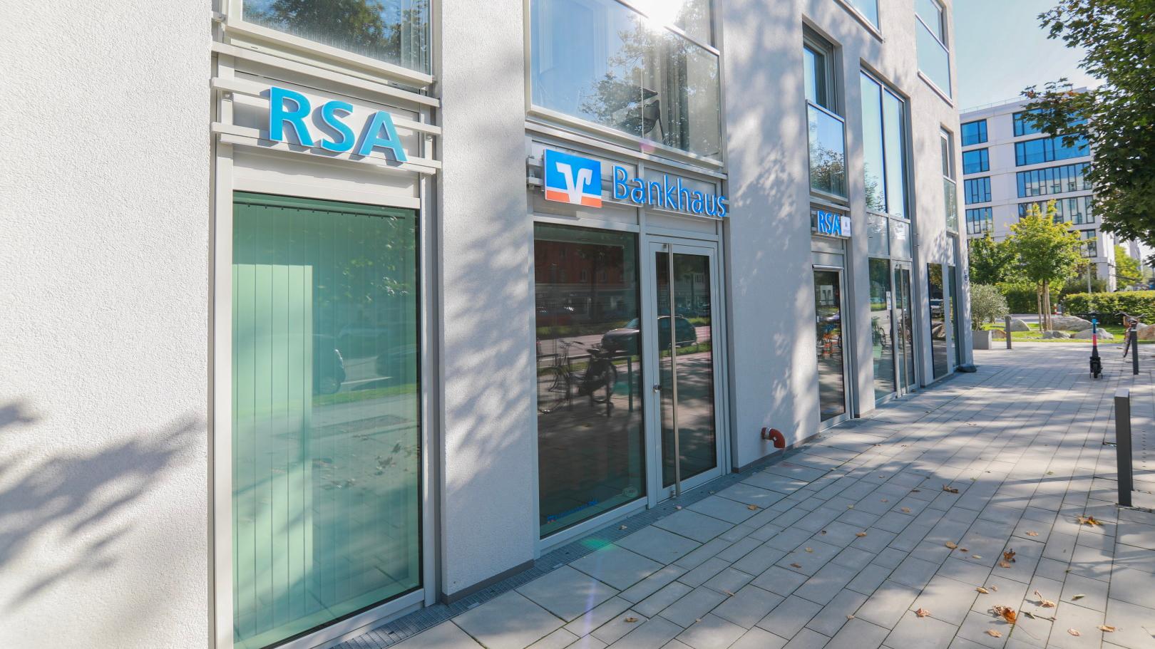 Bankhaus RSA eG, Geschäftsstelle München, Leopoldstraße in München